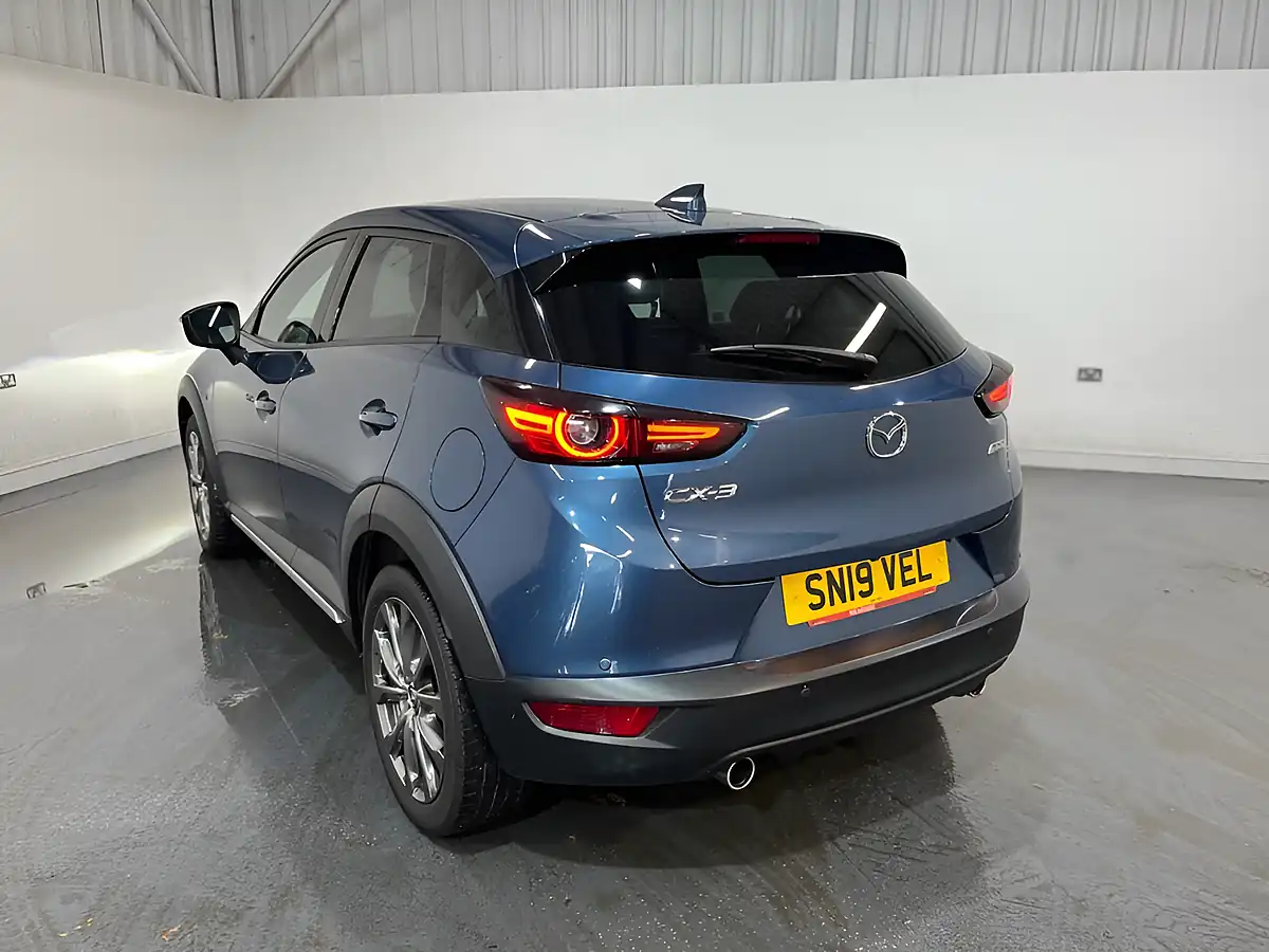 Used 2019 Mazda CX-3 Sport Nav+ Blue - Interior and Exterior details 13