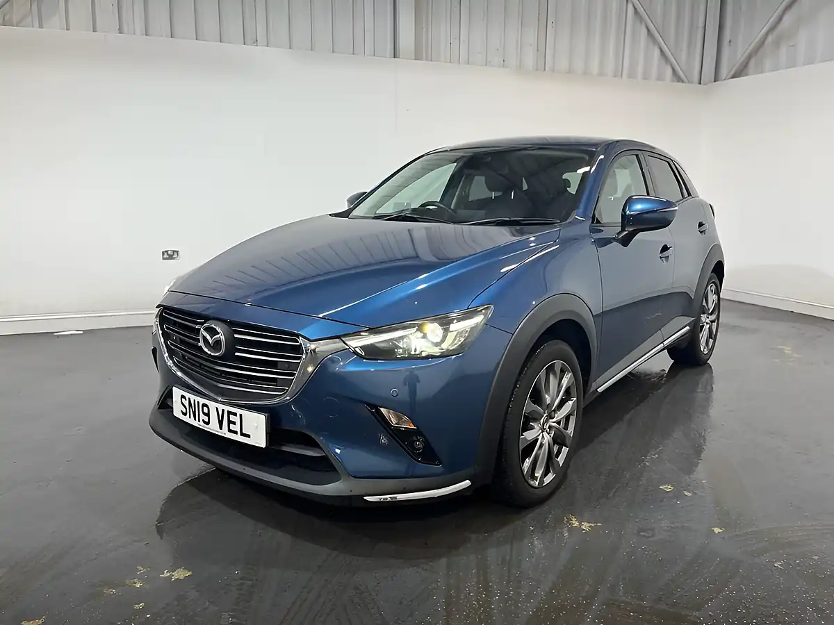 Used 2019 Mazda CX-3 Sport Nav+ Blue - Interior and Exterior details 3