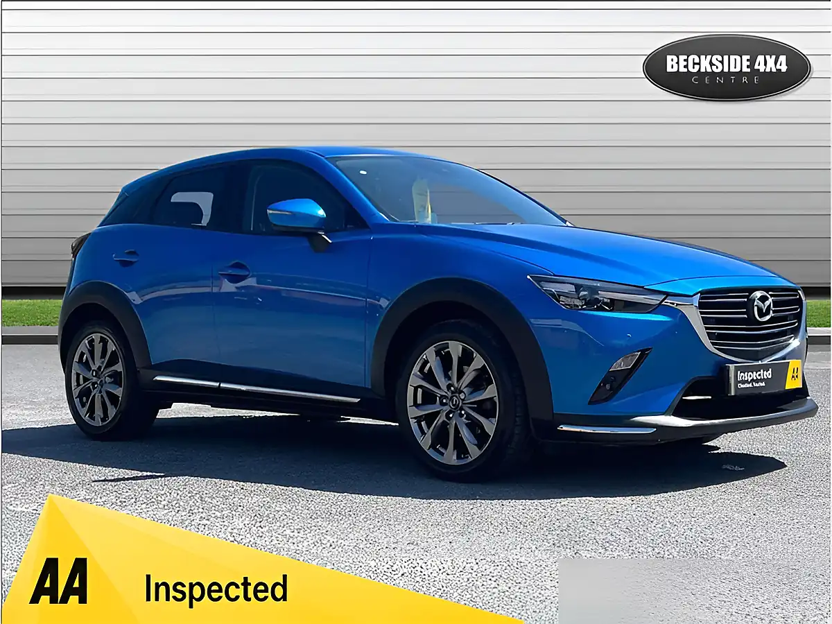 Used 2019 Mazda CX-3 Sport Nav+ Blue - Front View
