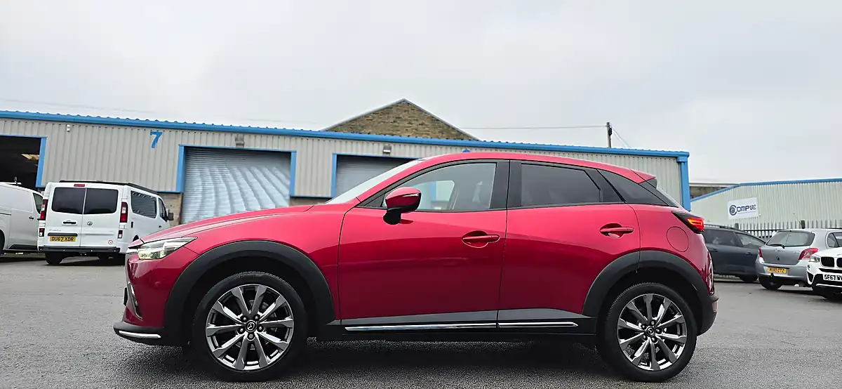 Used 2019 Mazda CX-3 Sport Nav+ Red - Interior and Exterior details 11