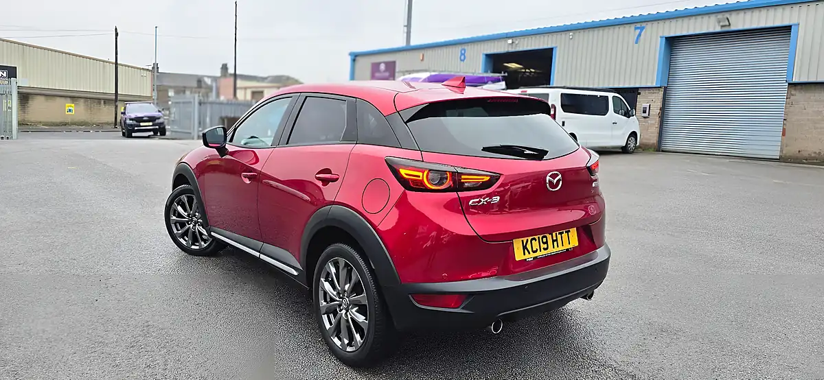 Used 2019 Mazda CX-3 Sport Nav+ Red - Interior and Exterior details 4