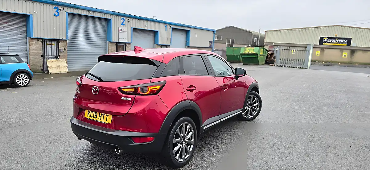 Used 2019 Mazda CX-3 Sport Nav+ Red - Interior and Exterior details 5