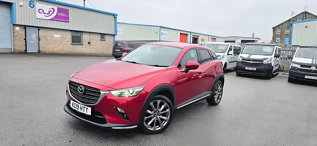 Used 2019 Mazda CX-3 Sport Nav+ Red - Interior and Exterior details 6