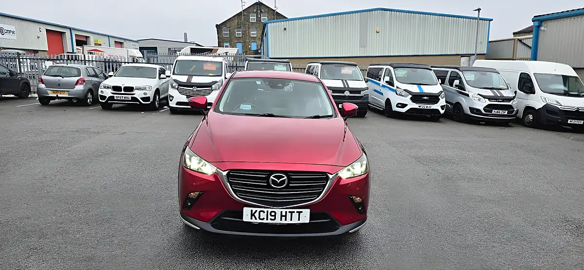 Used 2019 Mazda CX-3 Sport Nav+ Red - Interior and Exterior details 9