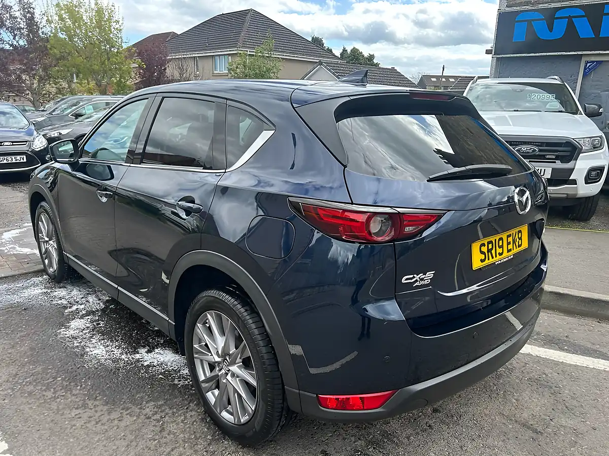 Used 2019 Mazda CX-5 Sport Nav+ Blue - Interior and Exterior details 3