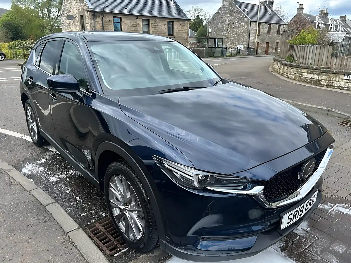 Used 2019 Mazda CX-5 Sport Nav+ Blue - Interior and Exterior details 4