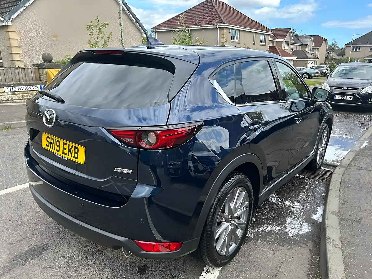 Used 2019 Mazda CX-5 Sport Nav+ Blue - Interior and Exterior details 5