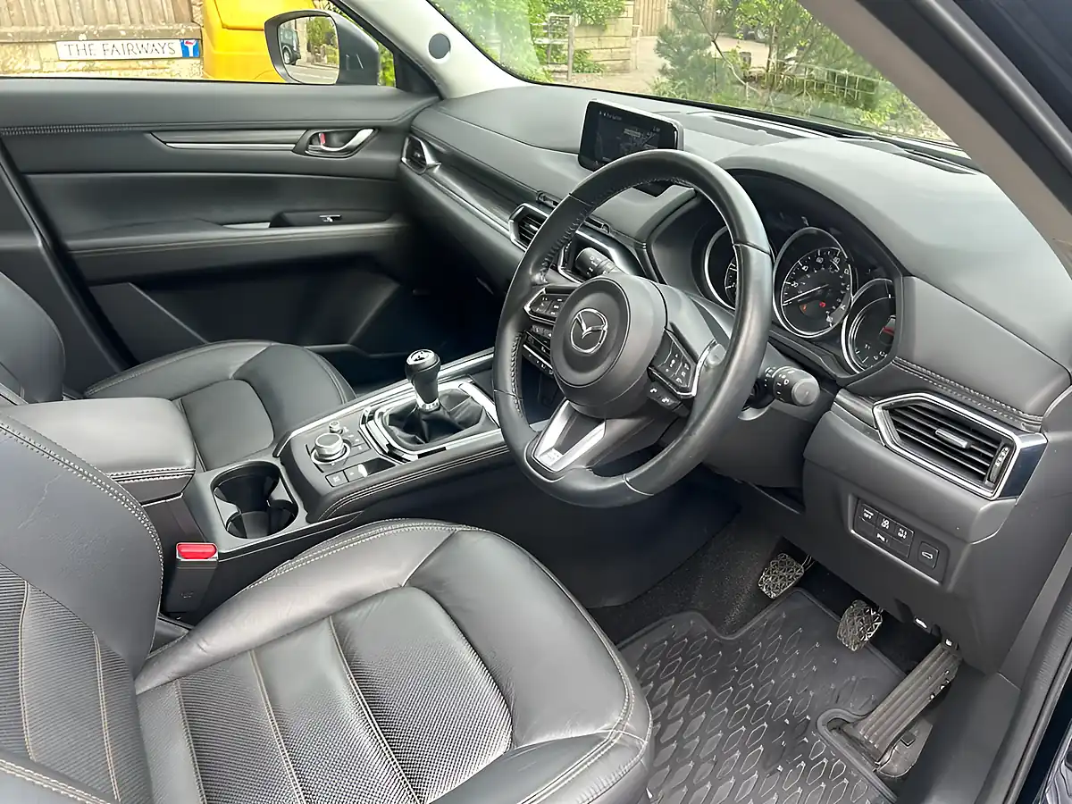 Used 2019 Mazda CX-5 Sport Nav+ Blue - Interior and Exterior details 8