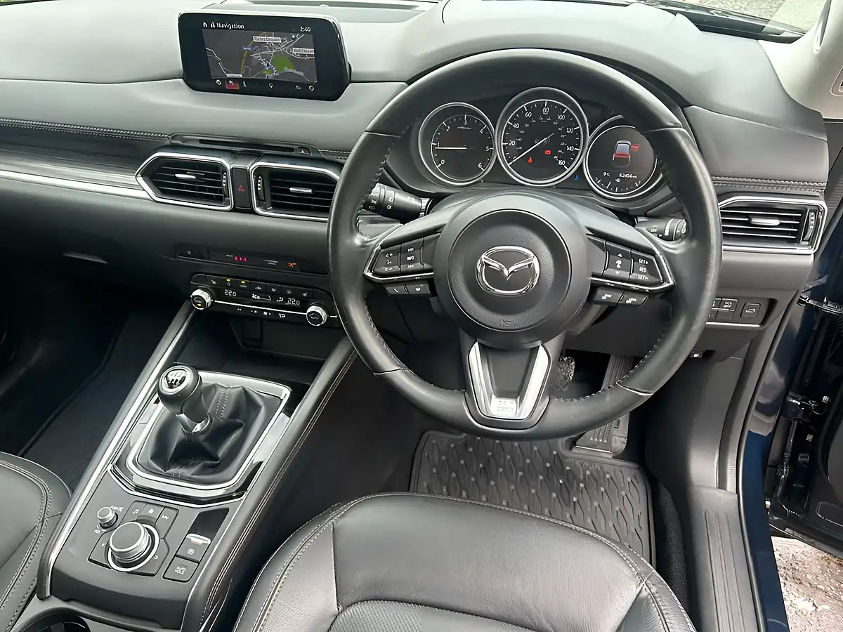 Used 2019 Mazda CX-5 Sport Nav+ Blue - Interior and Exterior details 9