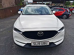 Used 2019 Mazda CX-5 Sport Nav+ Pearl White - Interior and Exterior details 2