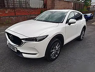 Used 2019 Mazda CX-5 Sport Nav+ Pearl White - Interior and Exterior details 3
