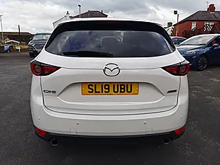 Used 2019 Mazda CX-5 Sport Nav+ Pearl White - Interior and Exterior details 5