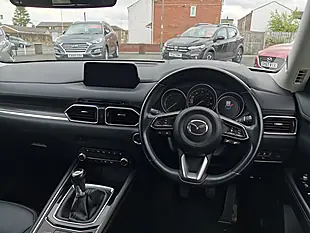 Used 2019 Mazda CX-5 Sport Nav+ Pearl White - Interior and Exterior details 8