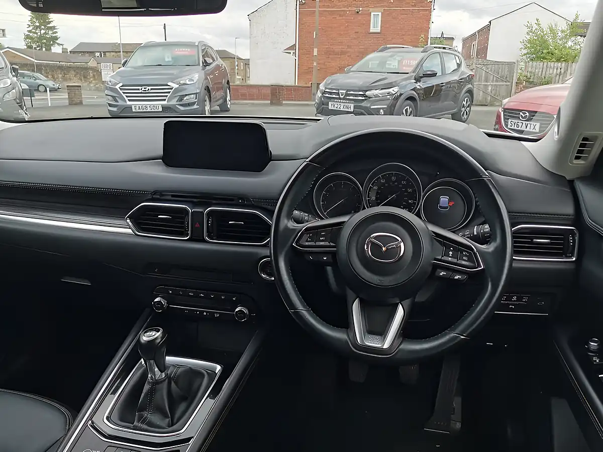 Used 2019 Mazda CX-5 Sport Nav+ Pearl White - Interior and Exterior details 8