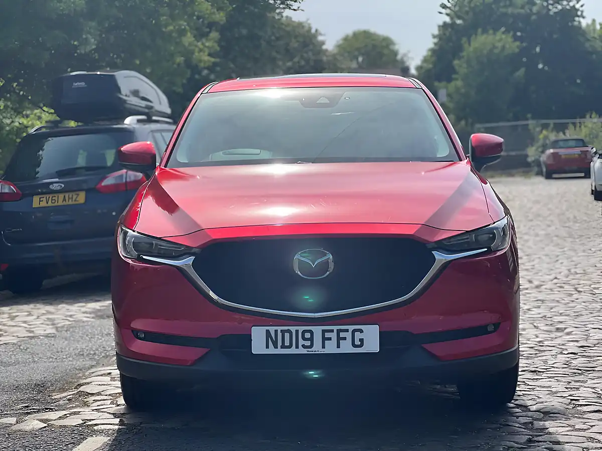 Used 2019 Mazda CX-5 Sport Nav+ Red - Front View