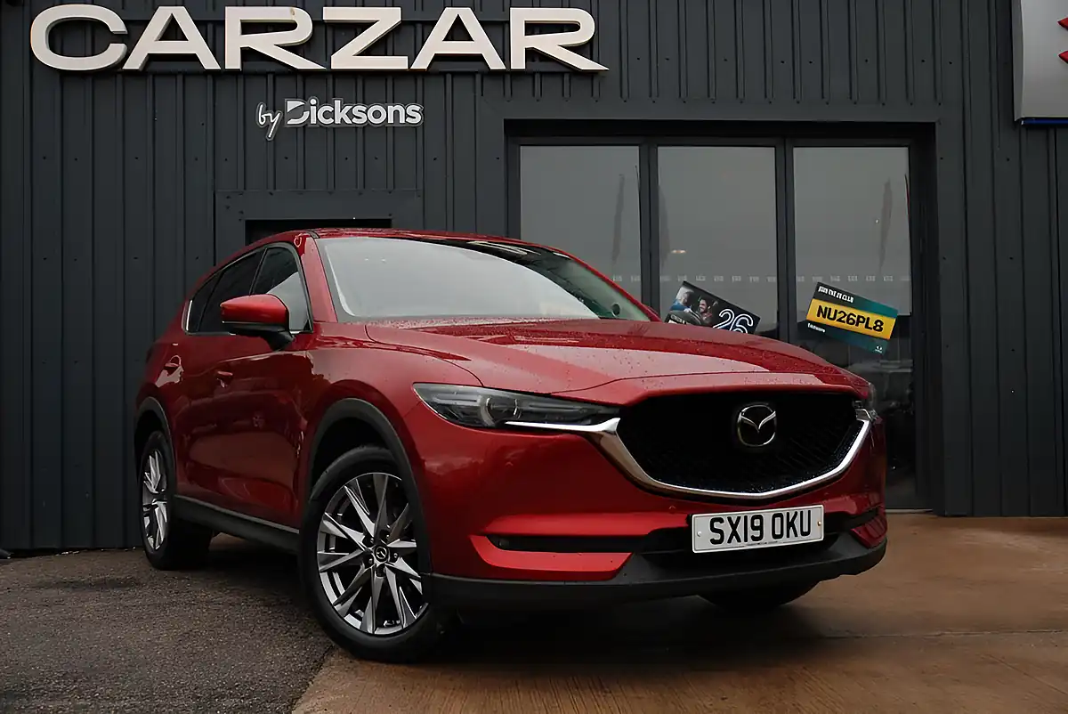 Used 2019 Mazda CX-5 Sport Nav+ Red - Front View