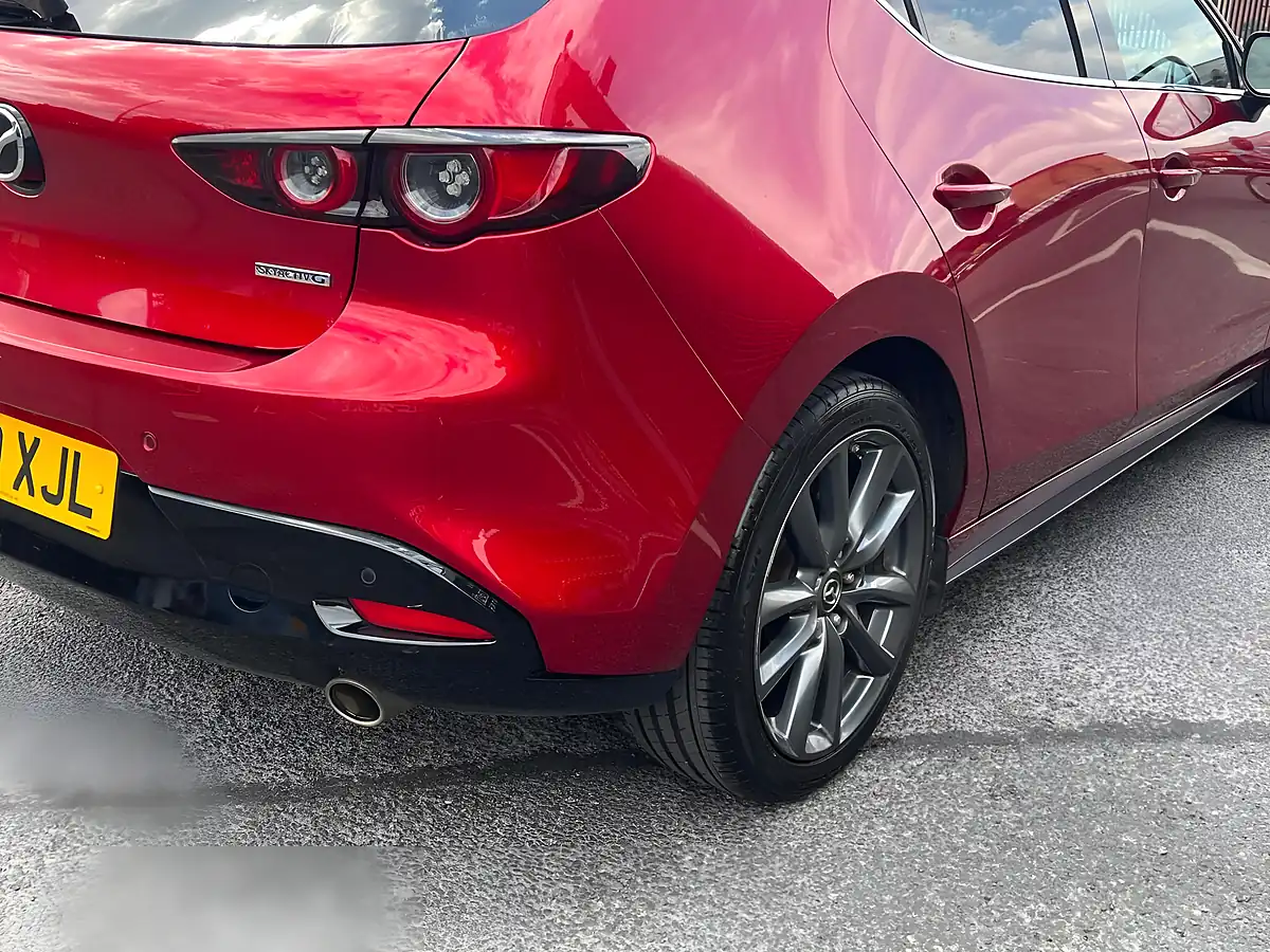 Used 2019 Mazda Mazda3 GT Sport Red - Interior and Exterior details 10