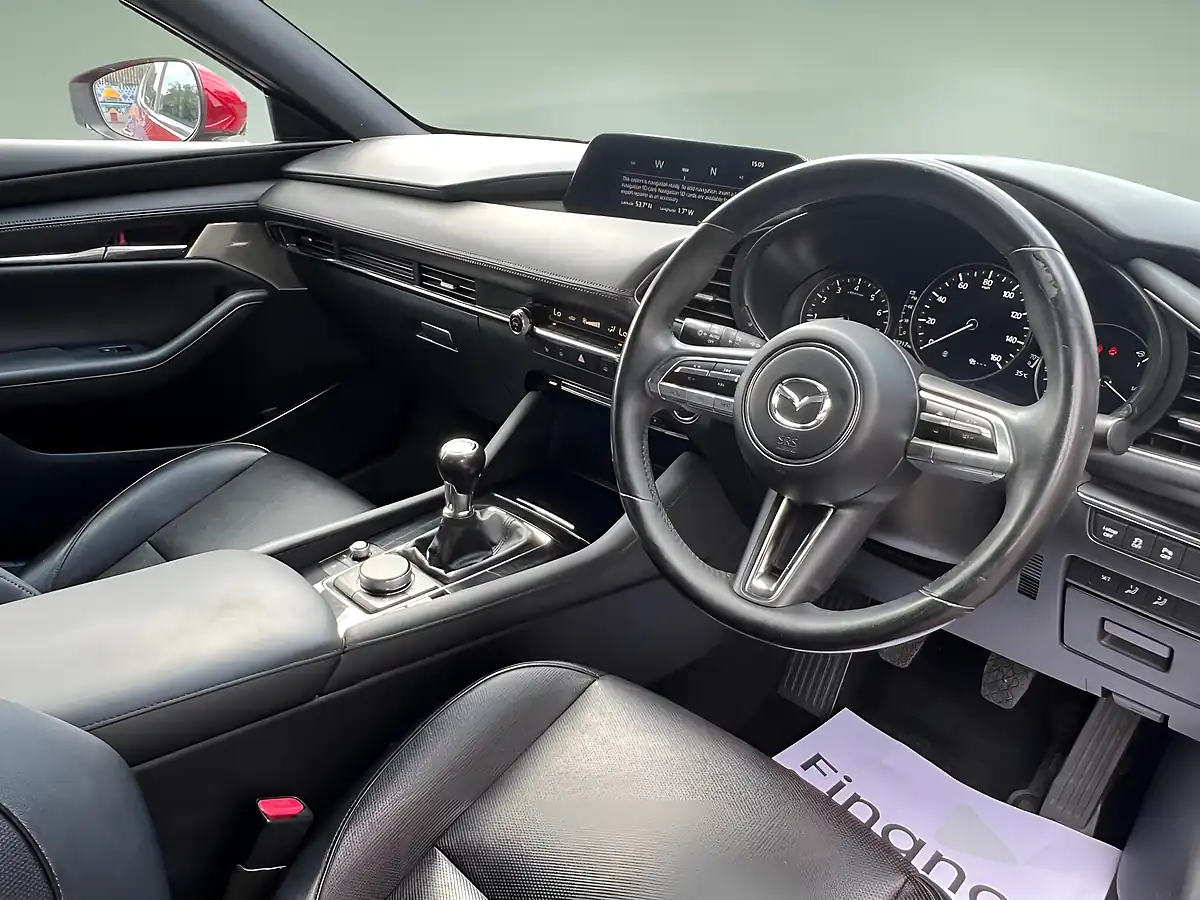 Used 2019 Mazda Mazda3 GT Sport Red - Interior and Exterior details 12