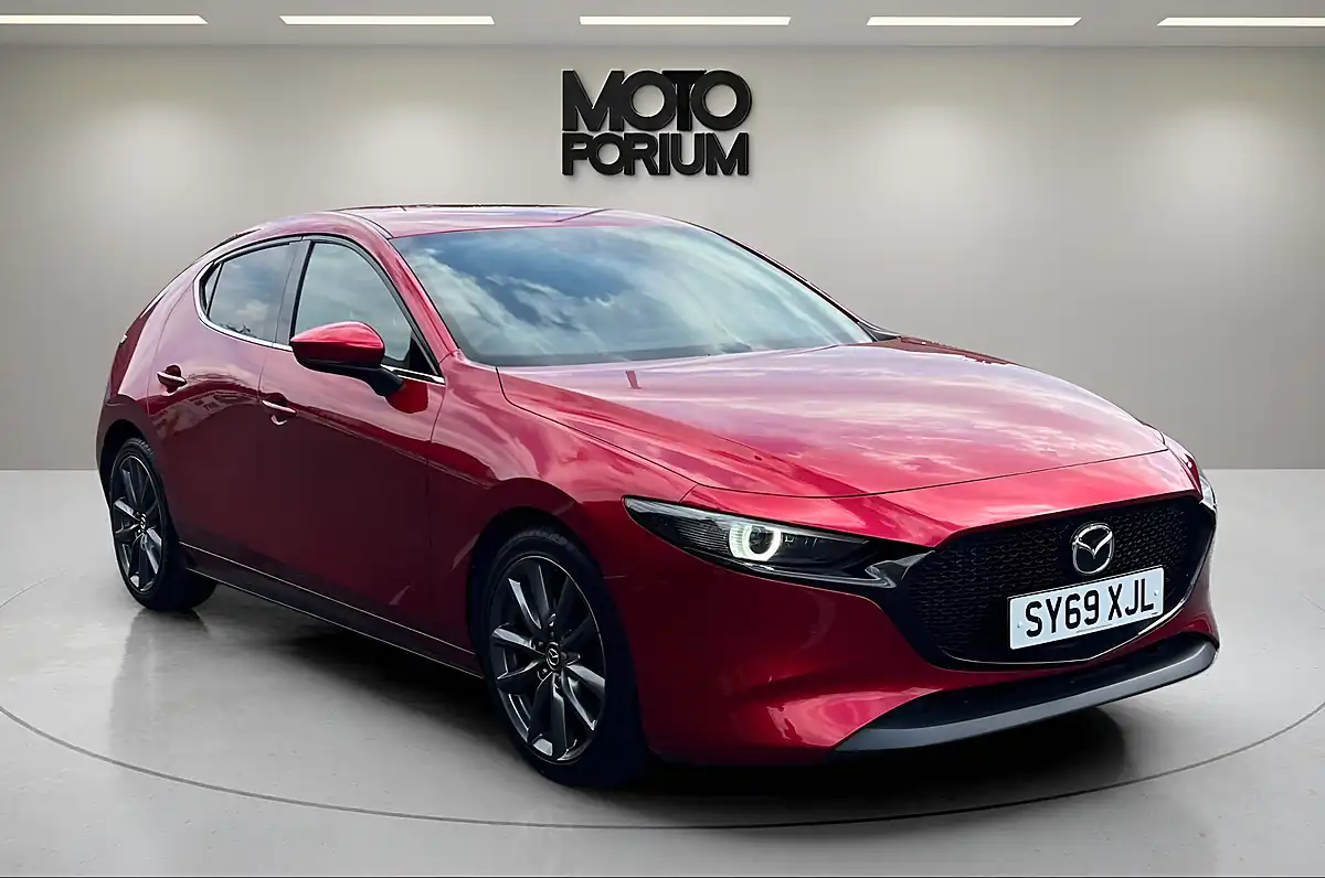 Used 2019 Mazda Mazda3 GT Sport Red - Interior and Exterior details 3