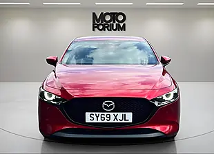 Used 2019 Mazda Mazda3 GT Sport Red - Interior and Exterior details 5