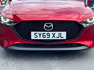 Used 2019 Mazda Mazda3 GT Sport Red - Interior and Exterior details 8