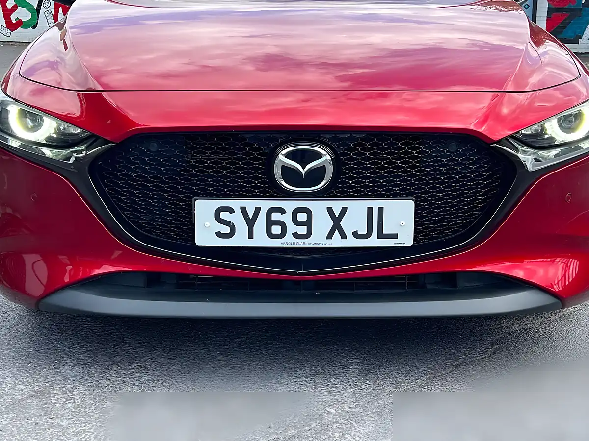 Used 2019 Mazda Mazda3 GT Sport Red - Interior and Exterior details 8