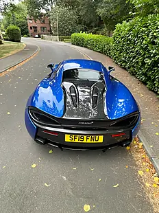 Used 2019 Mclaren 570s Vega Blue - Interior and Exterior details 10