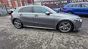 Used 2019 Mercedes a Class AMG Line Grey - Interior and Exterior details 7