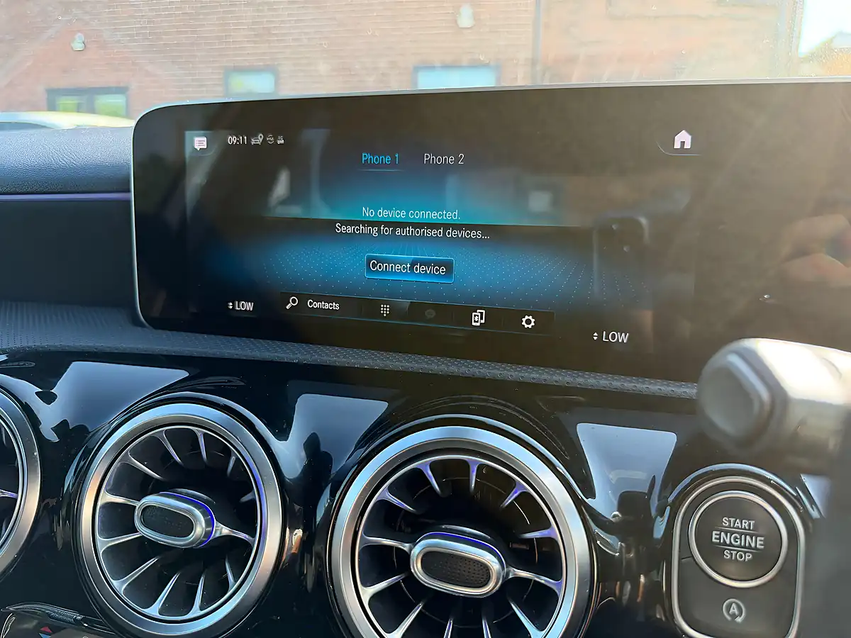 Used 2019 Mercedes a-Class AMG Line (premium) White - Interior and Exterior details 17