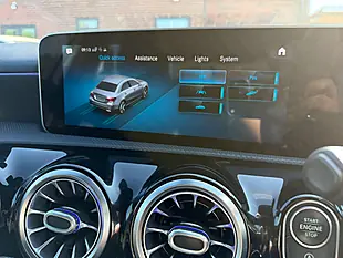 Used 2019 Mercedes a-Class AMG Line (premium) White - Interior and Exterior details 18