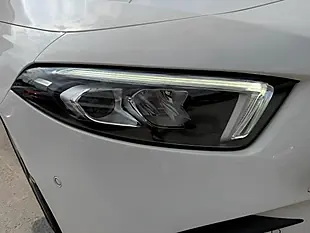 Used 2019 Mercedes a-Class AMG Line (premium) White - Interior and Exterior details 7