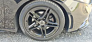 Used 2019 Mercedes a-Class AMG Line Solid Black - Interior and Exterior details 13