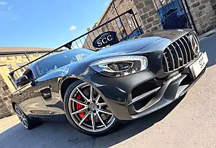 Used 2019 Mercedes AMG GT S (premium) Magnetite Black - Interior and Exterior details 3