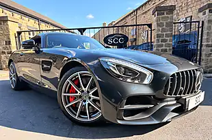 Used 2019 Mercedes AMG GT S (premium) Magnetite Black - Interior and Exterior details 4