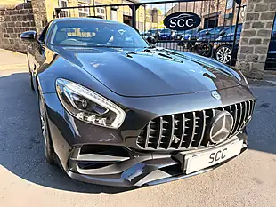 Used 2019 Mercedes AMG GT S (premium) Magnetite Black - Interior and Exterior details 7