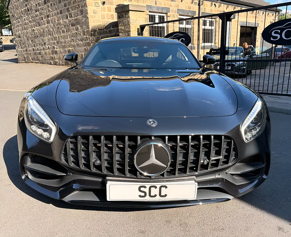 Used 2019 Mercedes AMG GT S (premium) Magnetite Black - Interior and Exterior details 8