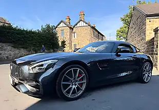Used 2019 Mercedes AMG GT S (premium) Magnetite Black - Interior and Exterior details 9