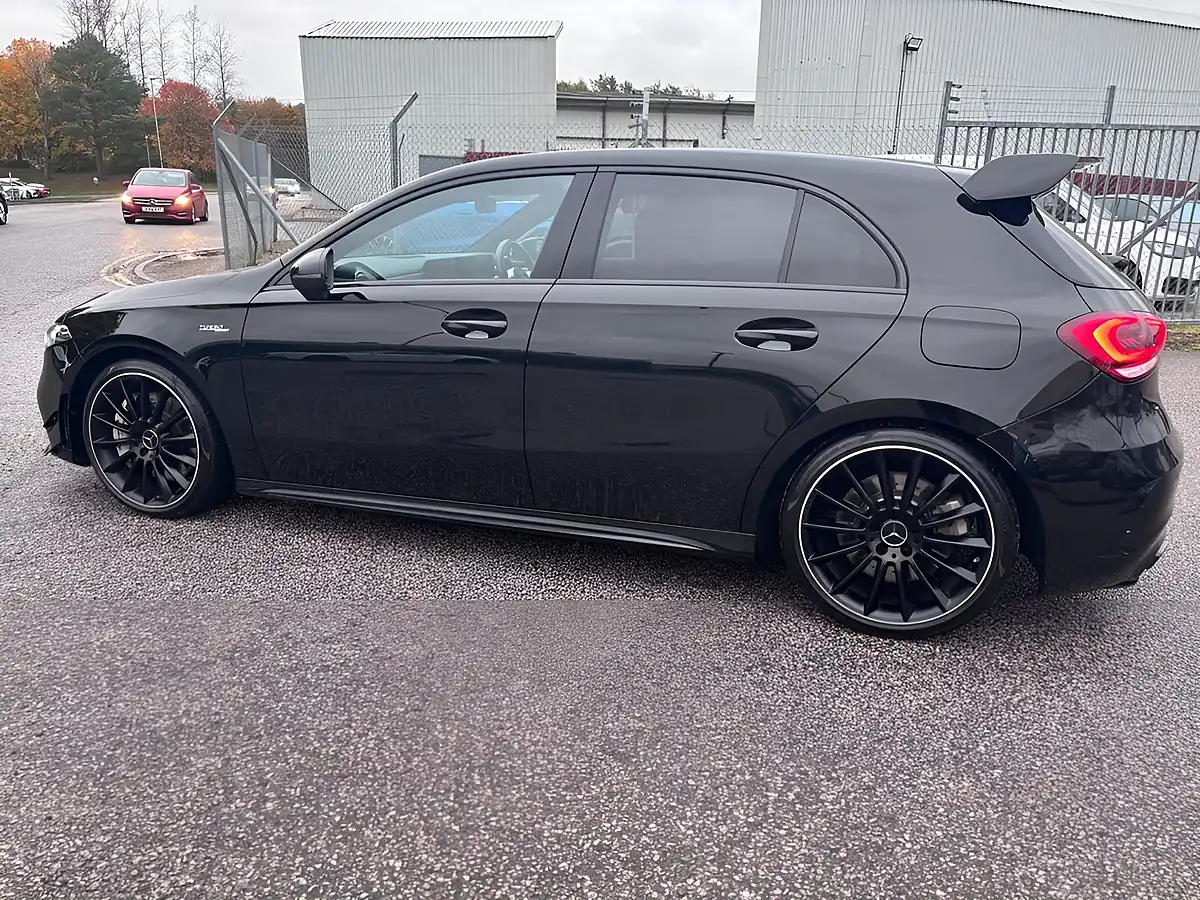 Used 2019 Mercedes-Benz a Class A35 AMG Black - Interior and Exterior details 10