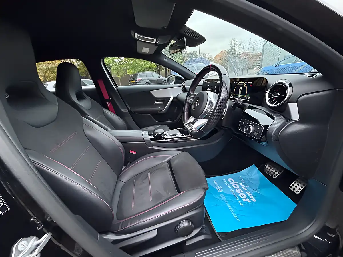 Used 2019 Mercedes-Benz a Class A35 AMG Black - Interior and Exterior details 14