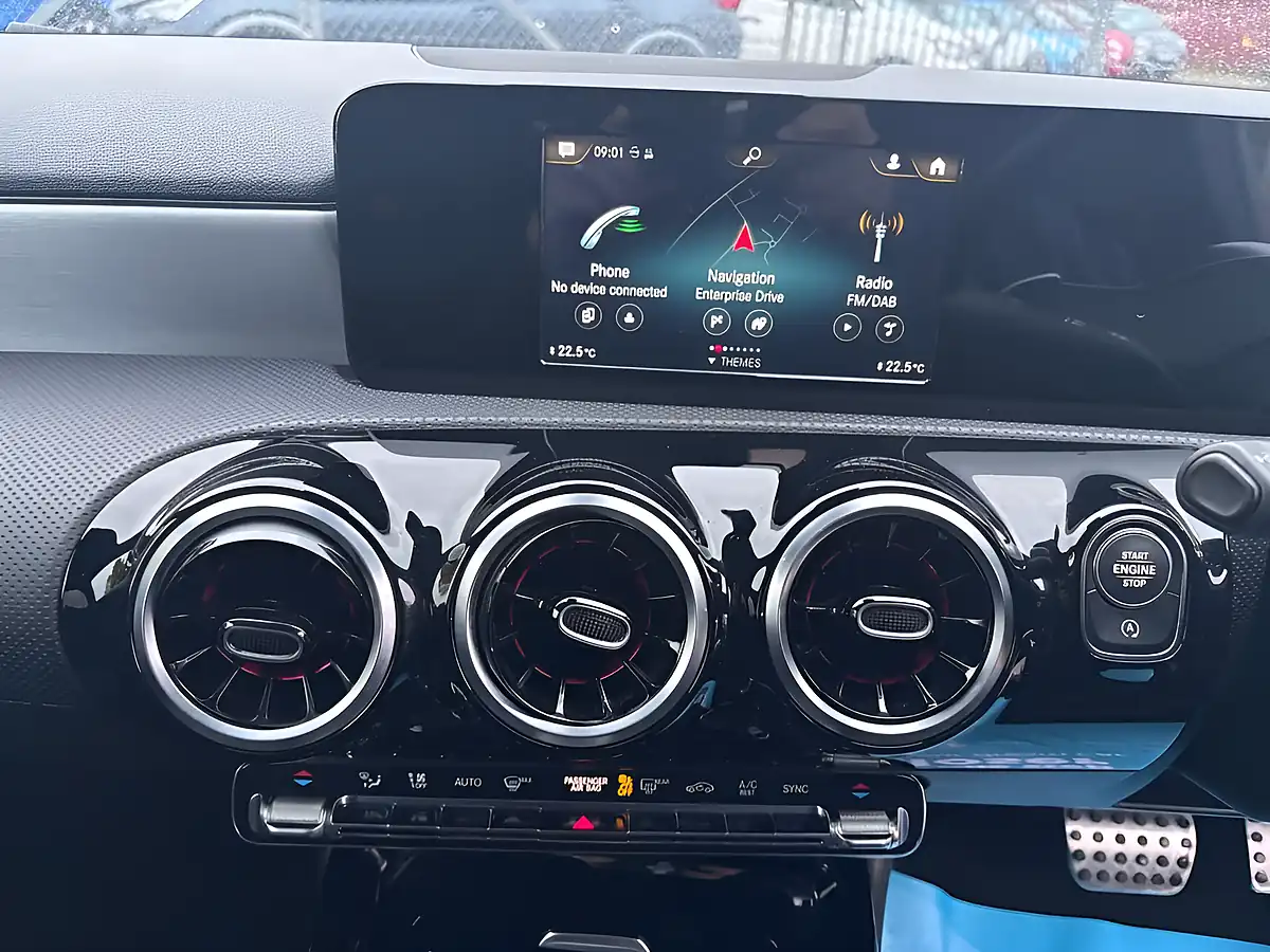 Used 2019 Mercedes-Benz a Class A35 AMG Black - Interior and Exterior details 15