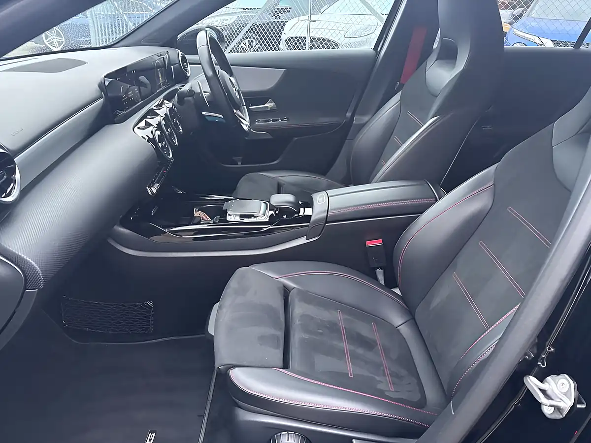 Used 2019 Mercedes-Benz a Class A35 AMG Black - Interior and Exterior details 18