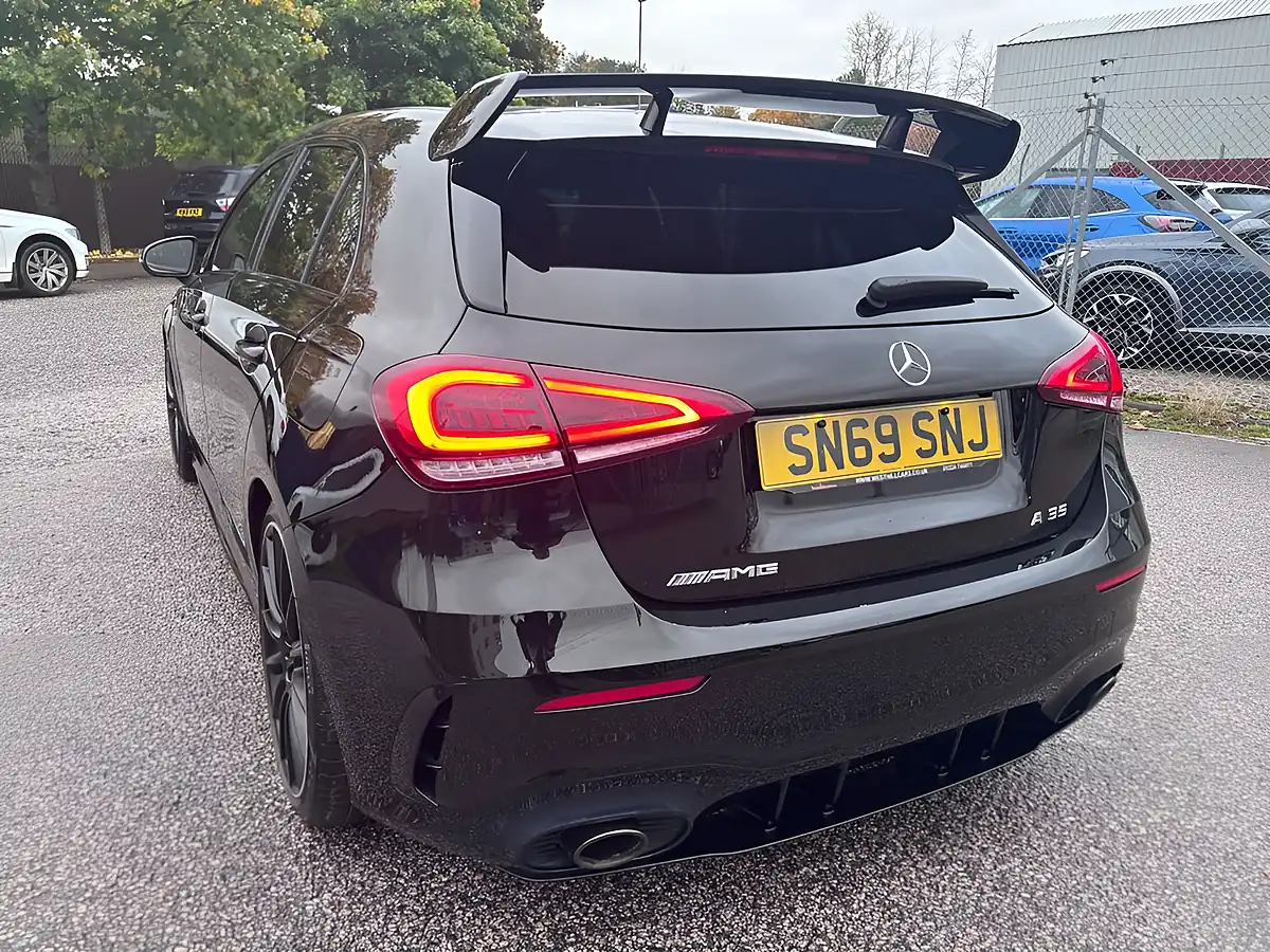 Used 2019 Mercedes-Benz a Class A35 AMG Black - Interior and Exterior details 4