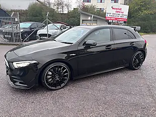 Used 2019 Mercedes-Benz a Class A35 AMG Black - Interior and Exterior details 5