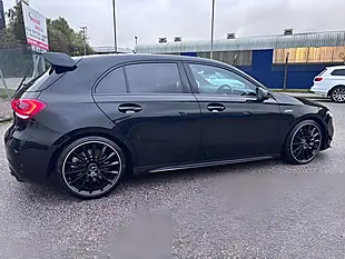 Used 2019 Mercedes-Benz a Class A35 AMG Black - Interior and Exterior details 8