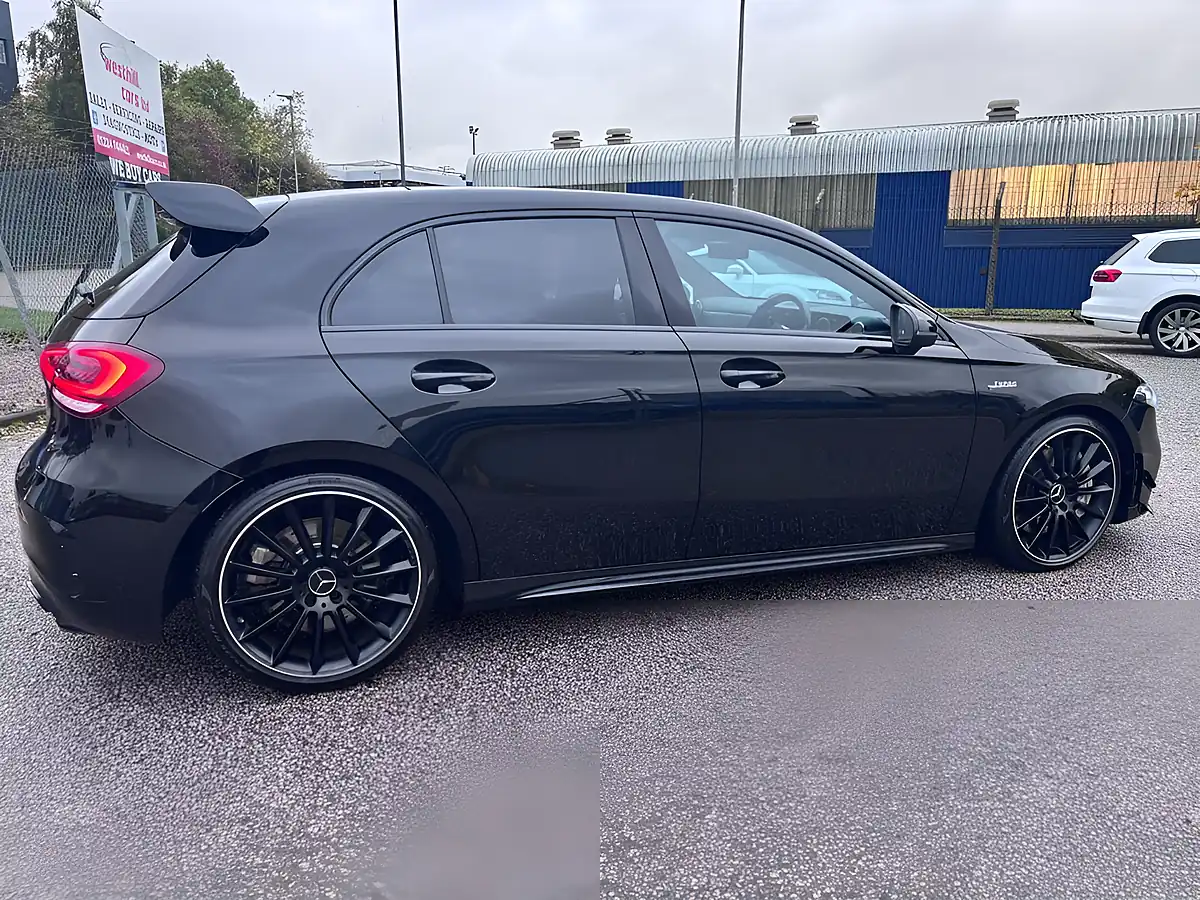 Used 2019 Mercedes-Benz a Class A35 AMG Black - Interior and Exterior details 8