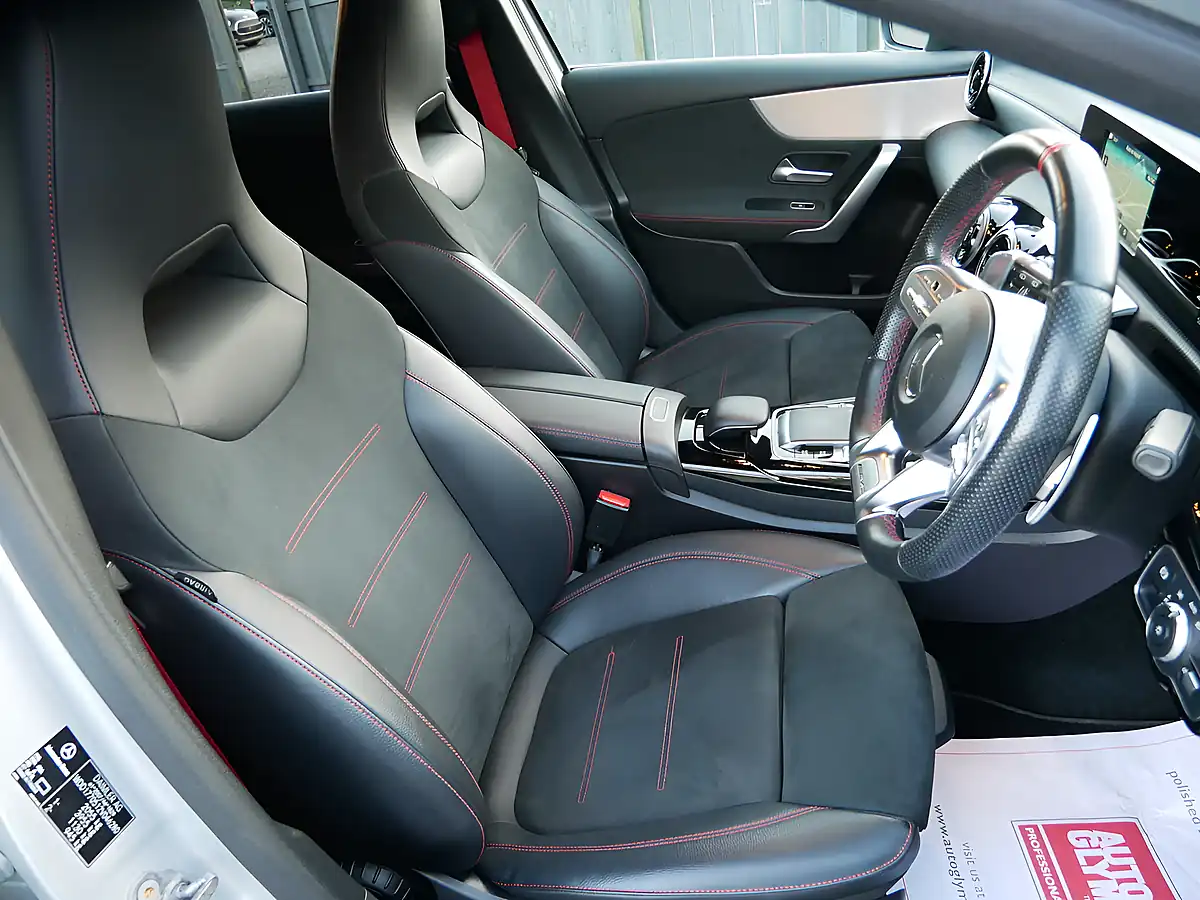 Used 2019 Mercedes-Benz a Class A35 AMG Iridium Silver - Interior and Exterior details 11