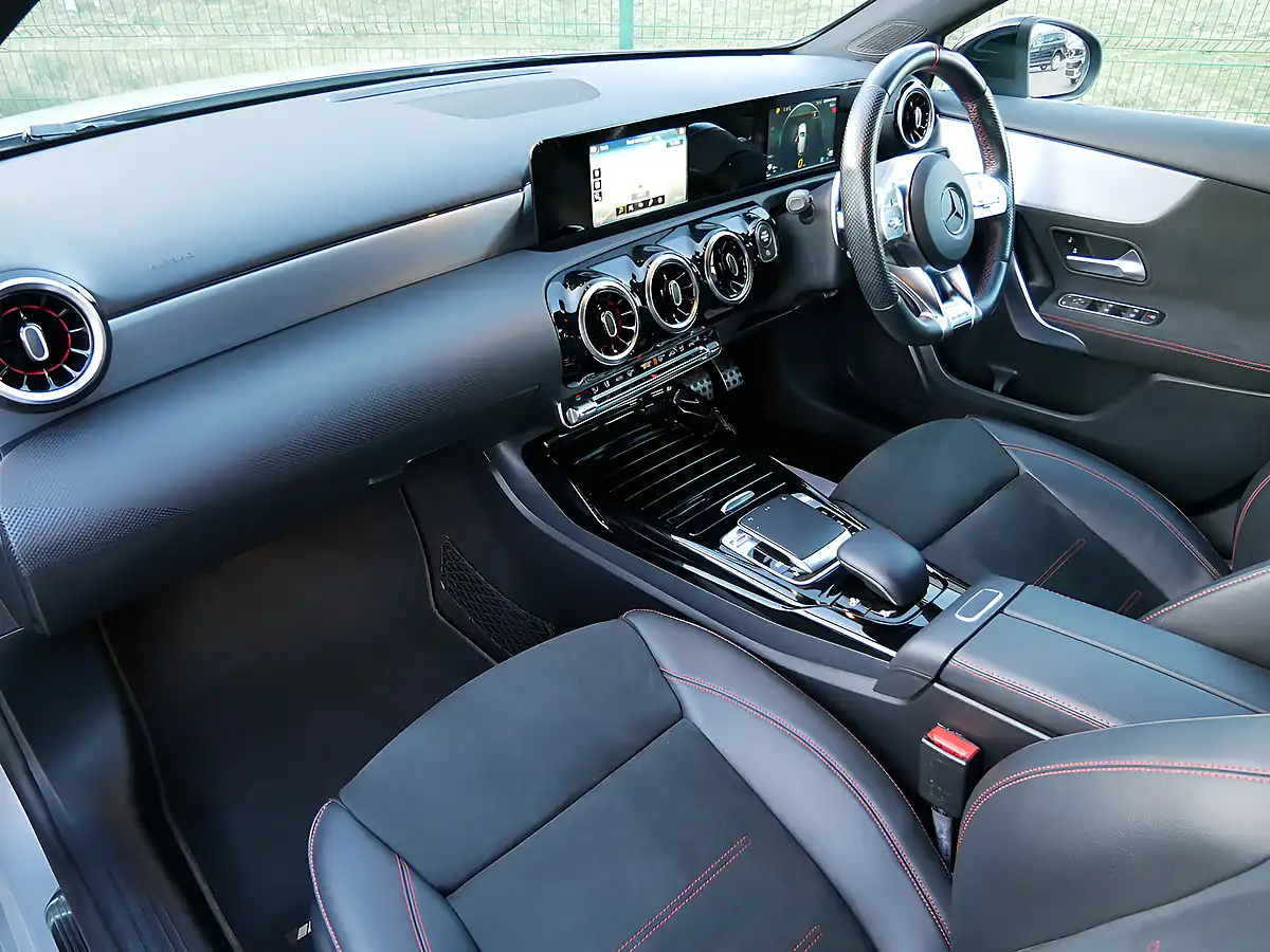 Used 2019 Mercedes-Benz a Class A35 AMG Iridium Silver - Interior and Exterior details 12