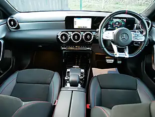 Used 2019 Mercedes-Benz a Class A35 AMG Iridium Silver - Interior and Exterior details 13