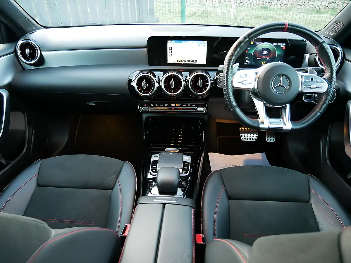 Used 2019 Mercedes-Benz a Class A35 AMG Iridium Silver - Interior and Exterior details 13