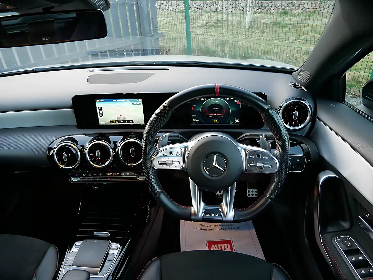 Used 2019 Mercedes-Benz a Class A35 AMG Iridium Silver - Interior and Exterior details 14